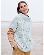 Lana Grossa trui met grote kraag breien van Alpaca Air (LB17, M19)