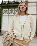 Lana Grossa vest breien van Cashmere 16 fine (Classici 23, model 13)