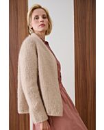 Lana Grossa vest breien van Mohair Di Gio uit Classici 29,m2