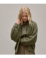 Lana Grossa vest breien van Natural Lama Fine, Silkhair en Glamour NK4,m24