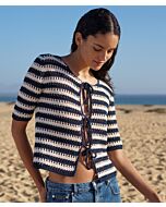 Lana Grossa vest haken van Promessa (Haken 6, m1) | C.R. Couture