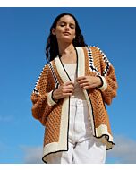 Lana Grossa vest haken en breien van Soft Cotton (Haken 6, m11) | C.R. Couture
