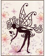 Lanarte borduurpakket bloemenfee silhouetten pn-0188915