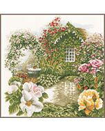 Lanarte borduurpakket rozentuin pn-0008019 borduren