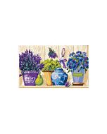  Voorbedrukte canvas   Lavendel