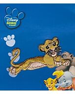 Liggende Simba van The Lion King applicatie van Disney.
