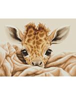 Luca-s borduurpakket schattige baby giraf B2425 telpatroon