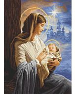 Luca-s borduurpakket Saint Mary and the Child B617