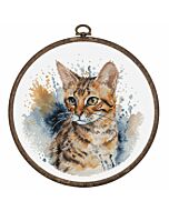 Luca-s borduurpakket Bengel Cat BC210