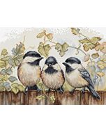 Luca-s borduurpakket 'birds' BU5066 telpatroon