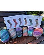 Mazzelzak Lana Grossa Meilenweit Cashmere Hawai serie sokkenwol