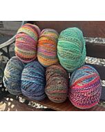 Mazzelzak Lang Yarns Wooladdicts serie sokkenwol