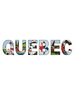 Borduurpakket Quebec  met telpatroon van Marie Coeur om te borduren