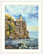 Merejka borduurpakket Split Rock Lighthouse k231 met telpatroon