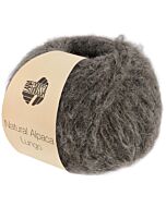Natural Alpaca Lungo kleur 21 (donkergrijs) van Lana Grossa