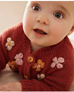 Phildar baby jasje breien van Phil Caresse (230, M14)
