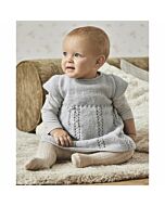 Phildar baby jurkje breien van Phil super baby. 
