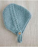 Phildar baby kapje met kabel breien van Phil Baby Alpaga (261,m25)