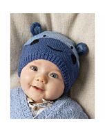 Phildar baby muts met dier breien van Super Baby en Lambswool (196,m31)