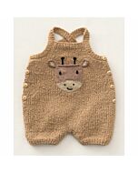 Phildar baby rendier kruippakje breien van Phil Baby Doll en Cotton 3 (196, m36)