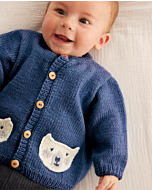 Phildar baby vest breien van Phil Merinos 3,5 (215, m38)