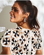 Phildar dames top haken van Perle 5 (241, m19) | C.R. Couture