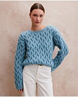 Phildar dames trui breien van Phil Mohair Cotton (266,m26)