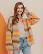 Gratis patroon van dit trendy vest om te breien van Phildar Dolce Vita. 