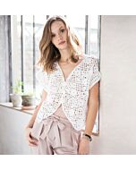 Phildar dames vest haken van Phil Coton 4