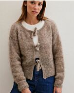 Phildar dames vest met strikjes breien van Phil Chic (262,m16A)