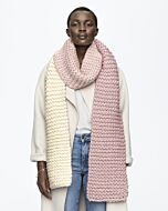 Phildar easy dikke sjaal Rosee breien van Phil Express 