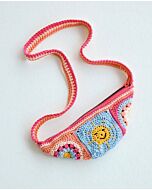Phildar granny square tas haken voor kinderen van Coton 4 (239, m21)