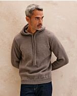 Phildar heren trui met capuchon breien van Phil Lambswool (264,M5)