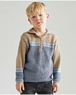 Phildar jongens trui breien van Phil Ocean en Coton 3 (225, m7A)