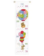Borduurpakket groeimeter op reis om te borduren voor een baby van vervaco pn-0148197