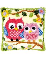 Vervaco knooppakket knoopkussen uilen op tak  pn-0149752 om te knopen.