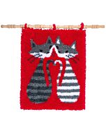 Vervaco knooppakket  Streepjes katten knoopkleed pn-0156930