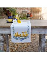 Borduurpakket aida loper Eendjes met telpatroon vervaco pn-0161766