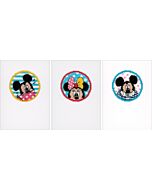 Vervaco borduurpakket 3 wenskaarten Disney Kiekeboe van Disney pn-0168455