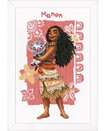 Borduurpakket Vaiana Moana and her first mate met telpatroon
