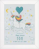 Borduurpakket  Magic unicorn om te borduren Vervaco pn-0172820