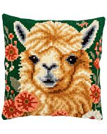 Vervaco borduurkussenpakket alpaca PN-0227794 voorbedrukt