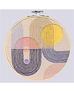 Restyle borduurpakket abstracte art vrij borduren