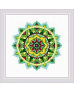 Borduurpakket Mandala van Riolis 1964 om te borduren.