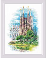 Riolis borduurpakket Sagrada Familia 2098 telpatroon