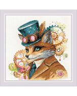 Riolis borduurpakket steampunk vos 2209 telpatroon