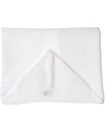 Rico Design baby cape met aida rand op capuchon om te borduren wit 740220.65