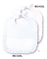 Rose slab met ruches om te borduren