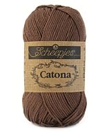 Scheepjes Catona kl.507 Chocolate katoen