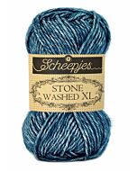 Wol Stone Washed XL kl. 845 blauw van Scheepjes 